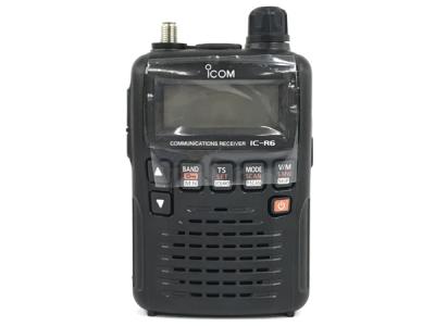 ICOM アイコム IC-R6 広帯域 ハンディ レシーバー 無線機 ブラック