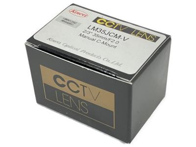 Kowa LM35JCM-V 2/3 35mm F2.0 耐振動 耐衝撃設計 メガピクセル対応 CCTV LENS レンズ