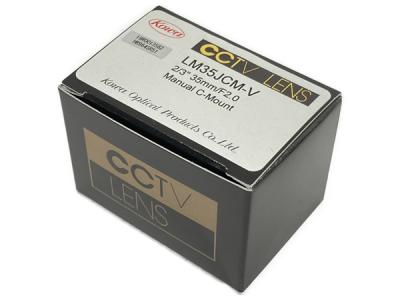 Kowa LM35JCM-V 2/3 35mm F2.0 耐振動 耐衝撃設計 メガピクセル対応 CCTV LENS レンズ