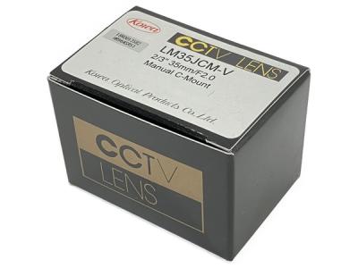 Kowa LM35JCM-V 2/3 35mm F2.0 耐振動 耐衝撃設計 メガピクセル対応 CCTV LENS レンズ