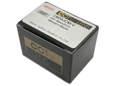 Kowa LM35JCM-V 2/3 35mm F2.0 耐振動 耐衝撃設計 メガピクセル対応 CCTV LENS レンズ