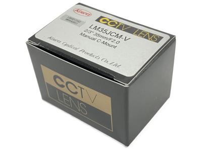 Kowa LM35JCM-V 2/3 35mm F2.0 耐振動 耐衝撃設計 メガピクセル対応 CCTV LENS レンズ
