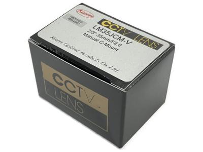 Kowa LM35JCM-V 2/3 35mm F2.0 耐振動 耐衝撃設計 メガピクセル対応 CCTV LENS レンズ