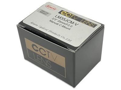 Kowa LM35JCM-V 2/3 35mm F2.0 耐振動 耐衝撃設計 メガピクセル対応 CCTV LENS レンズ