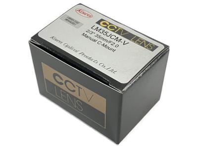 Kowa LM35JCM-V 2/3 35mm F2.0 耐振動 耐衝撃設計 メガピクセル対応 CCTV LENS レンズ