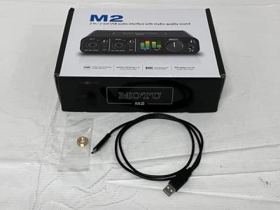 MOTU M2 オーディオインターフェース 楽器 機材