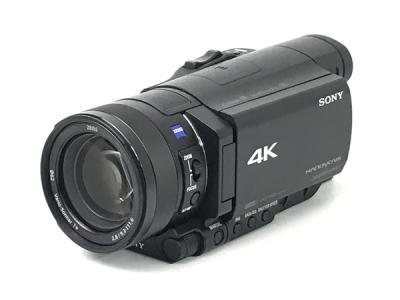SONY HANDYCAM FDR-AX100 デジタル 4Kビデオカメラ 1.0型CMOSセンサ 光学12倍ズーム ソニー