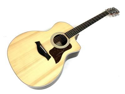 【送料込み】Taylor 214ce ES2 エレアコ 本革ストラップ ケース Taylor 214ce エレアコ セミハードケース付き（送料込み】Taylor