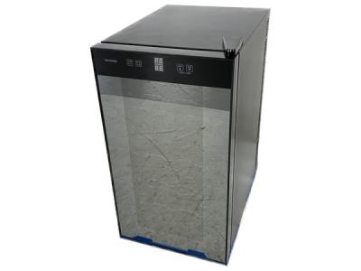 引取限定 IRIS OHYAMA アイリスオーヤマ PWC-502P-B ワインセラー 50L 2019年製
