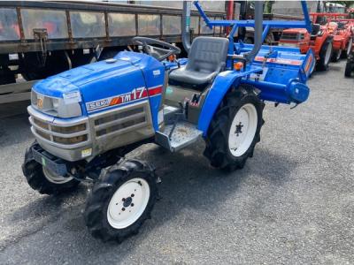 鳥取県米子市発 イセキ TM17 TM17F UDZP トラクター 17馬力 パワステ 逆転PTO PTO 農機具 エンジン一発 ロータリー 小型 直