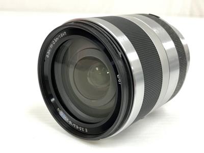 SONY ソニー E 18-200mm F3.5-6.3 OSS SEL18200 カメラレンズ ズーム 高倍率 シルバー