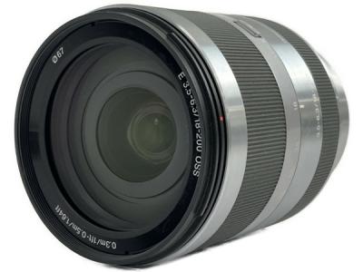 SONY ソニー E 18-200mm F3.5-6.3 OSS SEL18200 カメラレンズ ズーム 高倍率 シルバー