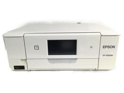 EPSON エプソン EP-808AW Colorio カラリオ プリンター ホワイト カラー 複合機 A4 モデル