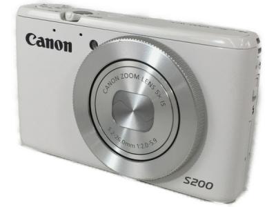 Canon キヤノン PowerShot S200 デジタル カメラ コンデジ ホワイト