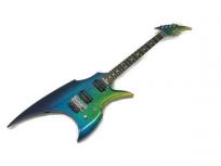 ESP Metal Hawk エレキギター 高見沢モデル 25th ANNIVERSARY THE ALFEE FINAL COUNT DOWN AD.1999 ブルー 変形ギターの買取