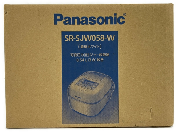 小容量最強炊飯器 パナソニック SR-SJW058-2021年製