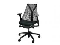 Herman Miller ハーマンミラー AS1YA23HA-2159 セイルチェア オフィスチェア ブラック 楽