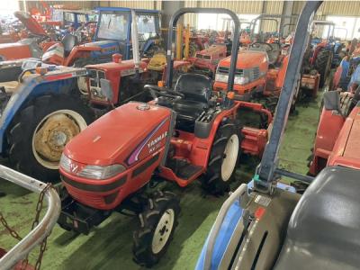 福岡県発 ヤンマー Ke-50 トラクター 15馬力 四駆 4WD 安全フレーム アタッチメント RSZ130 ロータリー 農用 乗用 直