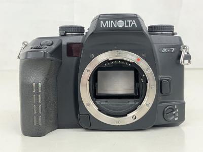 電池がない仕入れてから動作確認して販売致します。 MINOLTA α-7 ボディ デジタル カメラ 一眼レフ
