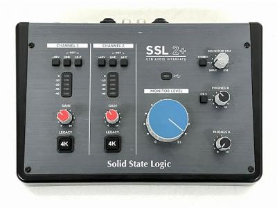 Solid State Logic SSL 2+ オーディオインターフェイス 音響 オーディオ 機材 ソリッド ステート ロジック
