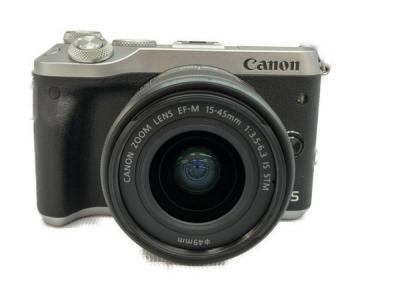 Canon EOS M6 ミラーレス カメラ EF-M 55-200mm 15-45mm レンズ ダブルズームキット キャノン
