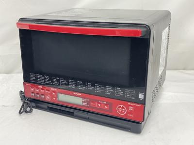 HITACHI 日立 MRO-TS8 2017年製 ヘルシーシェフ レッド 電子レンジ オーブンレンジ