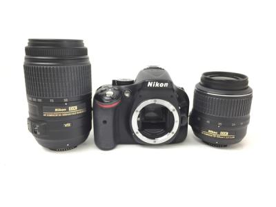 Nikon D5200 ダブル ズーム キット デジタル 一眼レフ カメラ ニコン 2410万画素
