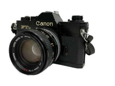 Canon FTb QL フィルム カメラ 50mm 35mm レンズ 2点 セット キャノン 写真 撮影