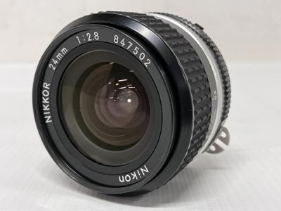nikon nikkor 24mm 1:2.8 マニュアル レンズ 単焦点 MF 訳有