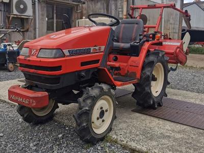 静岡県発 トラクター ヤンマー Ke-3D 13.5馬力 256時間 4WD ロータリー付き  直