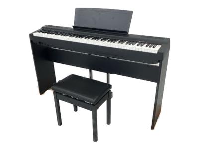 YAMAHA ヤマハ 電子ピアノ P-125B 88鍵 ペダル付 ハンマー鍵盤 ブラック ピアノタッチ