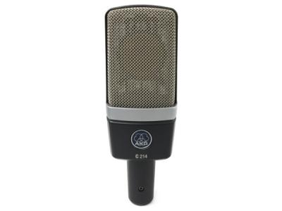 AKG C214 コンデンサー マイク 音響 機材 レコーディング