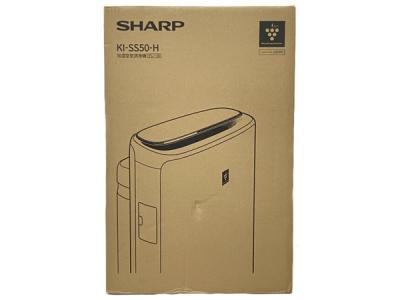 SHARP シャープ KI-SS50-H 加湿空気清浄機 プラズマクラスター グレー系