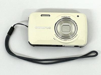 OLYMPUS デジタルカメラ VH-210 ホワイト 1400万画素 光学5倍ズーム DIS ハイビジョンムービー 3.0型LCD 広角26mm 3Dフォト機能 VH-210 WHT