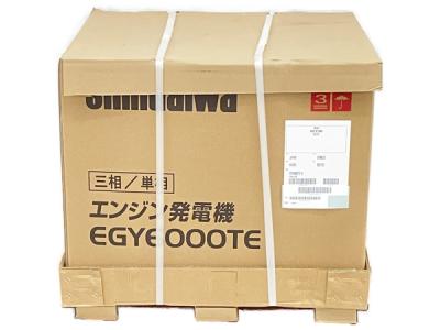 新ダイワ EGY6000TE-A 三相200V発電機 楽