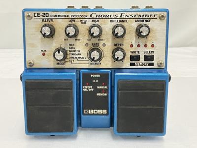 【中古品】BOSS CE-20 BOSS CE-20 コーラス エフェクター ギター用 ツインペダルの新品