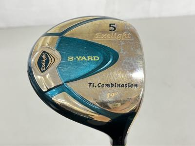 S-YARD Exelight チタンコンビネーション 3FW シャフト NEW DESIGNED GRAPHITE SHAFT