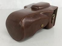 カメラソフトキャリングケース ブラウン ケース カメラ周辺機器