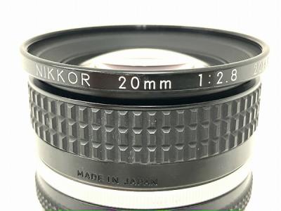 Nikon NIKKOR 20mm 1:2.8 カメラ レンズ Fマウント ニコン(レンズ)の