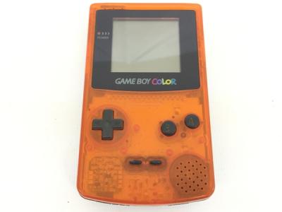 Nintendo CGB-001 GAME BOY COLOR 任天堂 ゲームボーイカラー クリア カセット付き