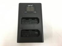 DSTE DUAL CHARGER DL-ENEL14+BATTERY PACK EN-EL14+ 2個セット カメラ用バッテリー 充電器 カメラ周辺機器