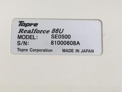 東プレ REALFORCE 86U SE0500(入力装置)の新品/中古販売 東プレ REALFORCE 86U SE0500(入力装置)の新品/中古販売