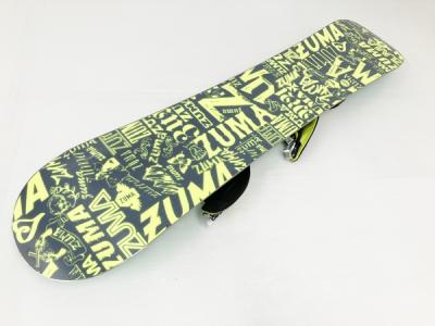 Zuma Fonty スノーボード 粘りのある乗り味が、自分の思い描くカービングを実現させて