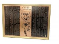 王貞治 ホームラン世界記録記念額 756号 野球 記念品