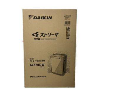 ダイキン ACK70X-W 加湿付空気清浄機 家電