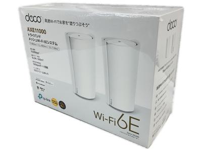 TP-Link Deco XE200 2-Pack Wi-Fiルーター トライバンド メッシュ Wi-Fi 6Eシステム ティーピーリンク 家電