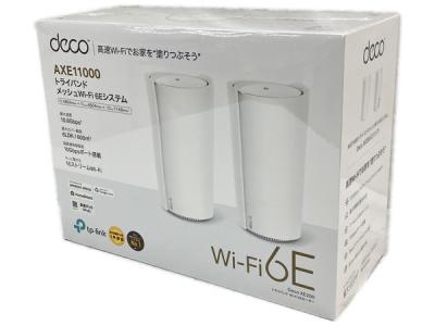 TP-Link Deco XE200 2-Pack Wi-Fiルーター トライバンド メッシュ Wi-Fi 6Eシステム ティーピーリンク 家電