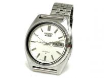 SEIKO セイコー ACTUS アクタス 7009-8330 自動巻き 白文字盤 シルバー系 メンズ 腕時計