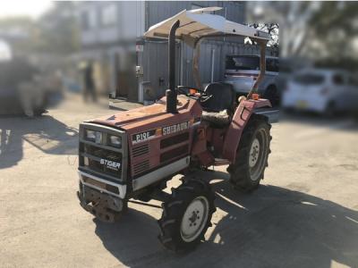 福岡県発 シバウラ STIGER P19F 19馬力 トラクター PTO 1083h ロータリー 付 RS3145 農機具 アタッチメント 直