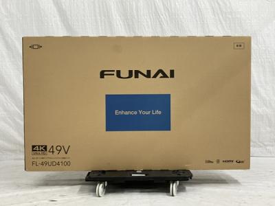 FUNAI FL-49UD4100 4K 49V型 LED 液晶 テレビ 2017年製